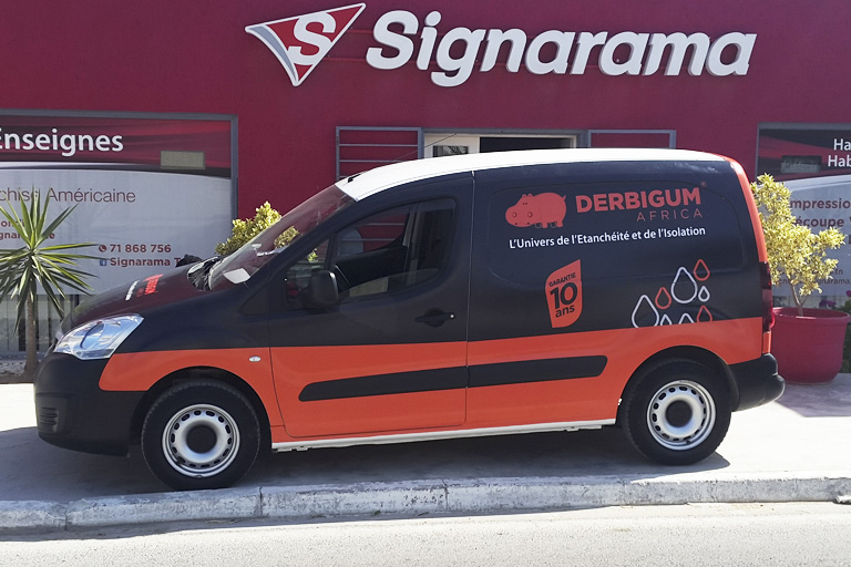 Habillage de véhicule Derbigum