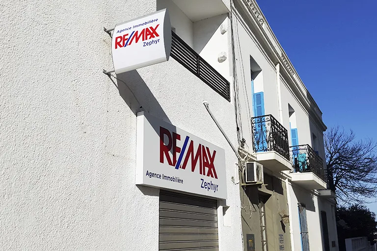 Enseigne lumineuse Remax Zephyr