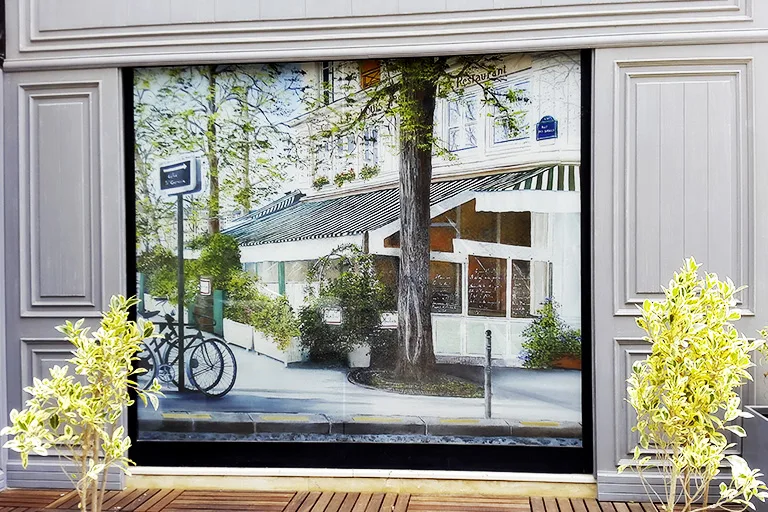 Habillage de Vitrines