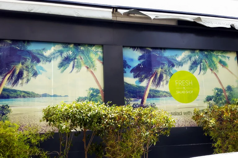 Habillage de Vitrines Fresh