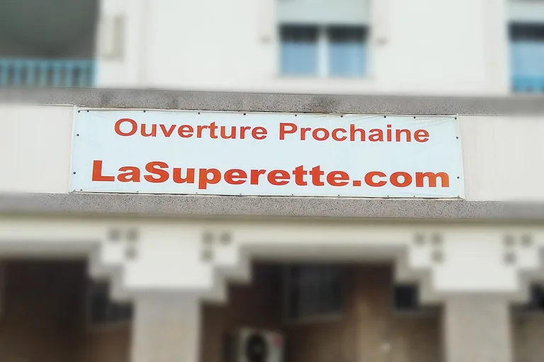 Bâche LaSuperette