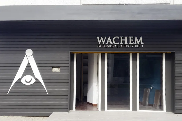 Enseigne en lettres boitier Wachem