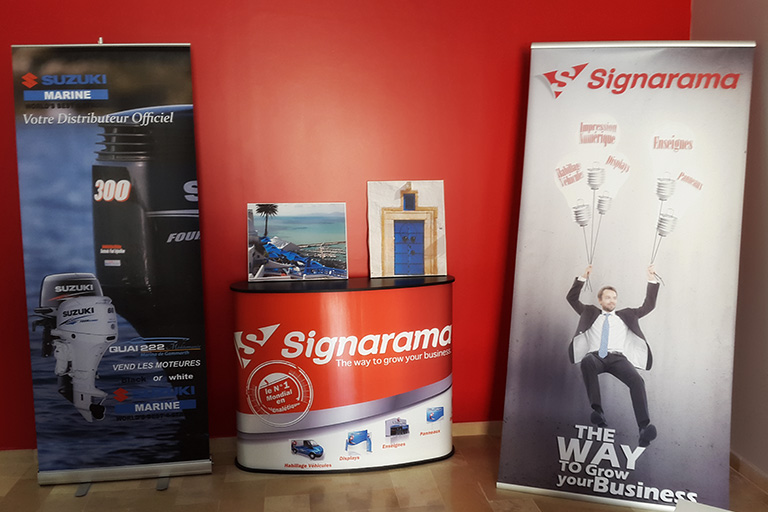 Roll Up  & Desk Arrondi