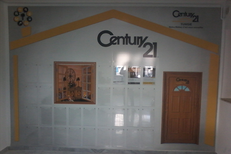 Habillage de murs Century21
