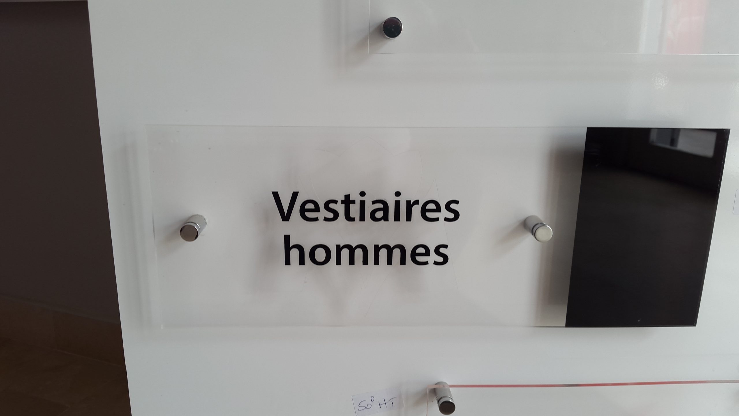 Plaque d’indication