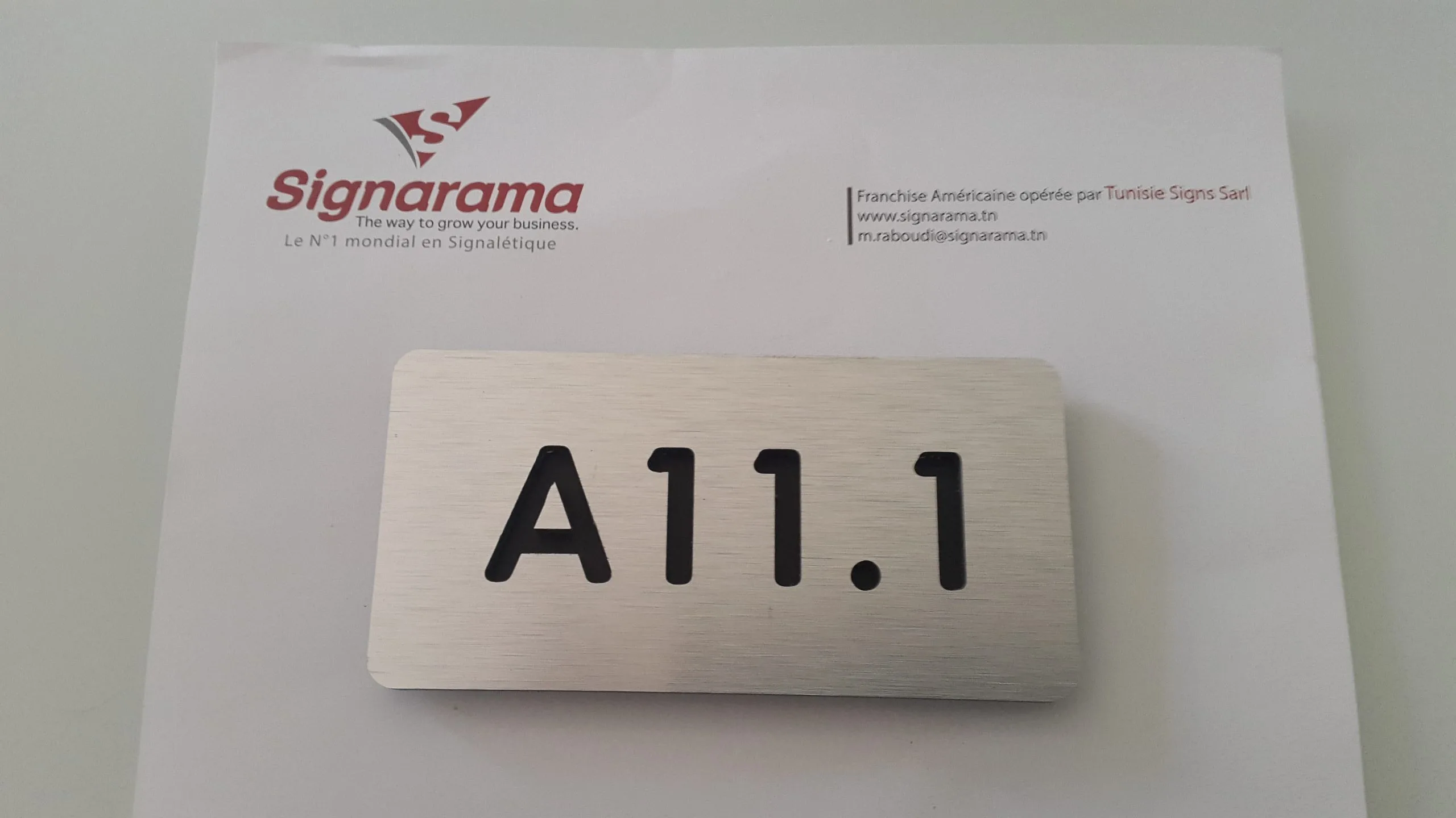 Signalétique pour promoteur immobilier