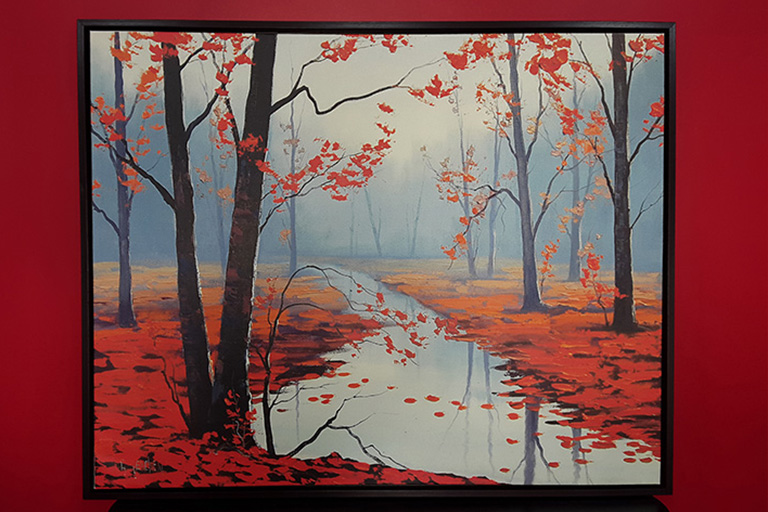 Toile imprimée