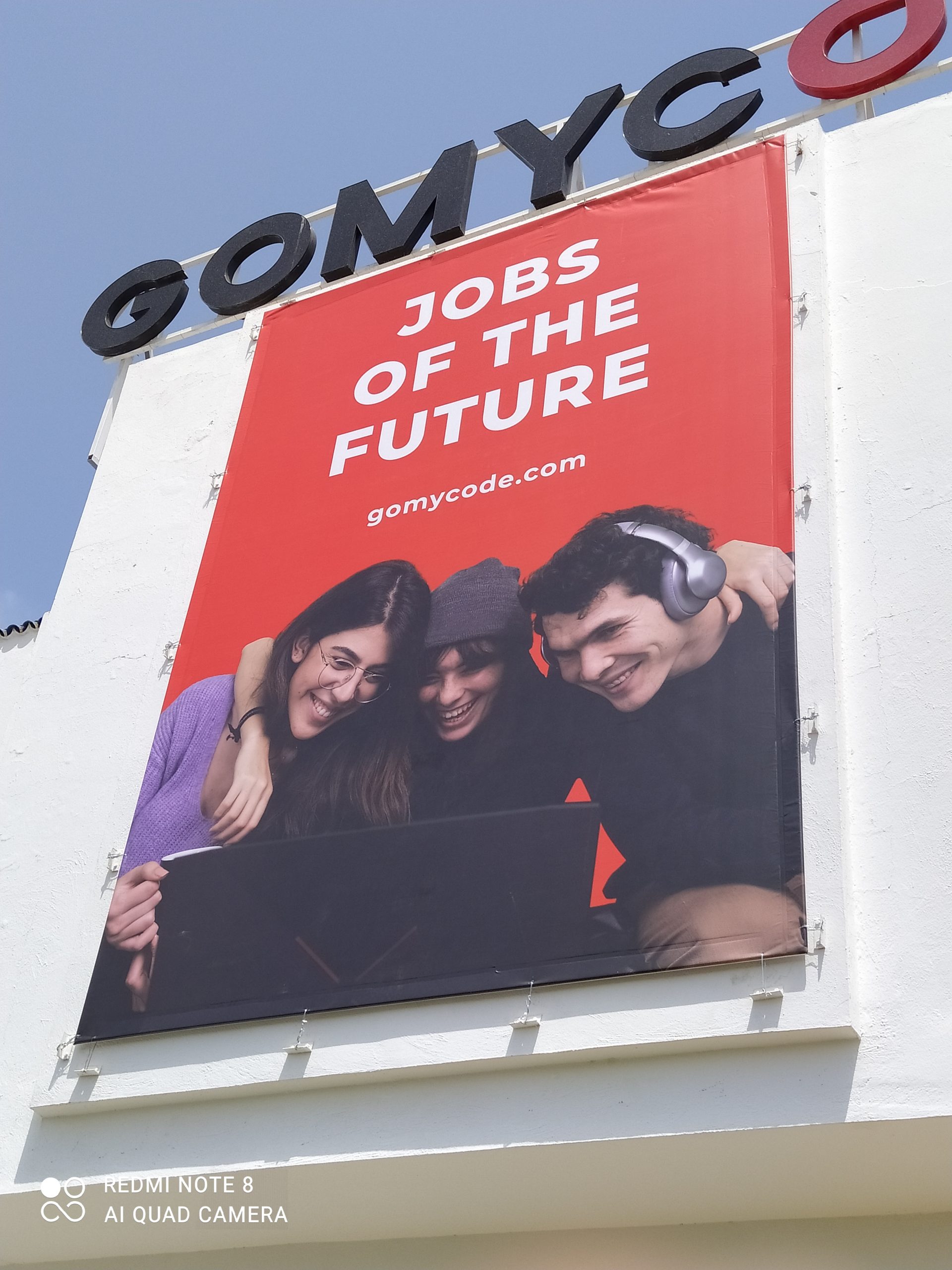 Bâche GoMyCode