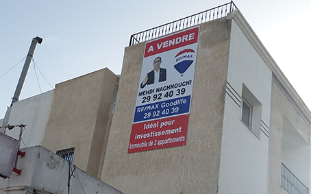 Bâche Remax