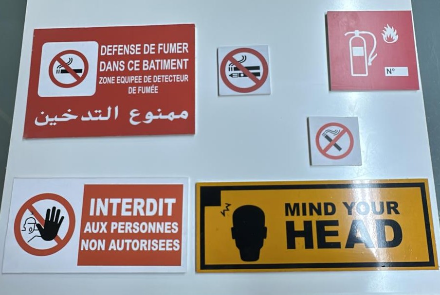 Signalitique de sécurité et d’hygiène